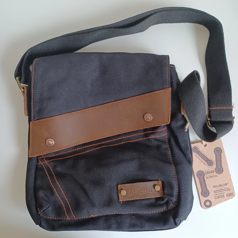 Men's Canvas Shoulder Messenger Bag